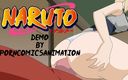 Porn comics animation: Naruto XXX порно-пародия - Tsunade и Jiraiya Анимация, демо (Жесткий секс) (Аниме-хентай)