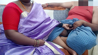 Veni: Tamil esposa sedujo su machan garganta profunda follando duro al...