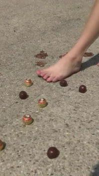 Crushing Girl Outdoor Chocolate Soles