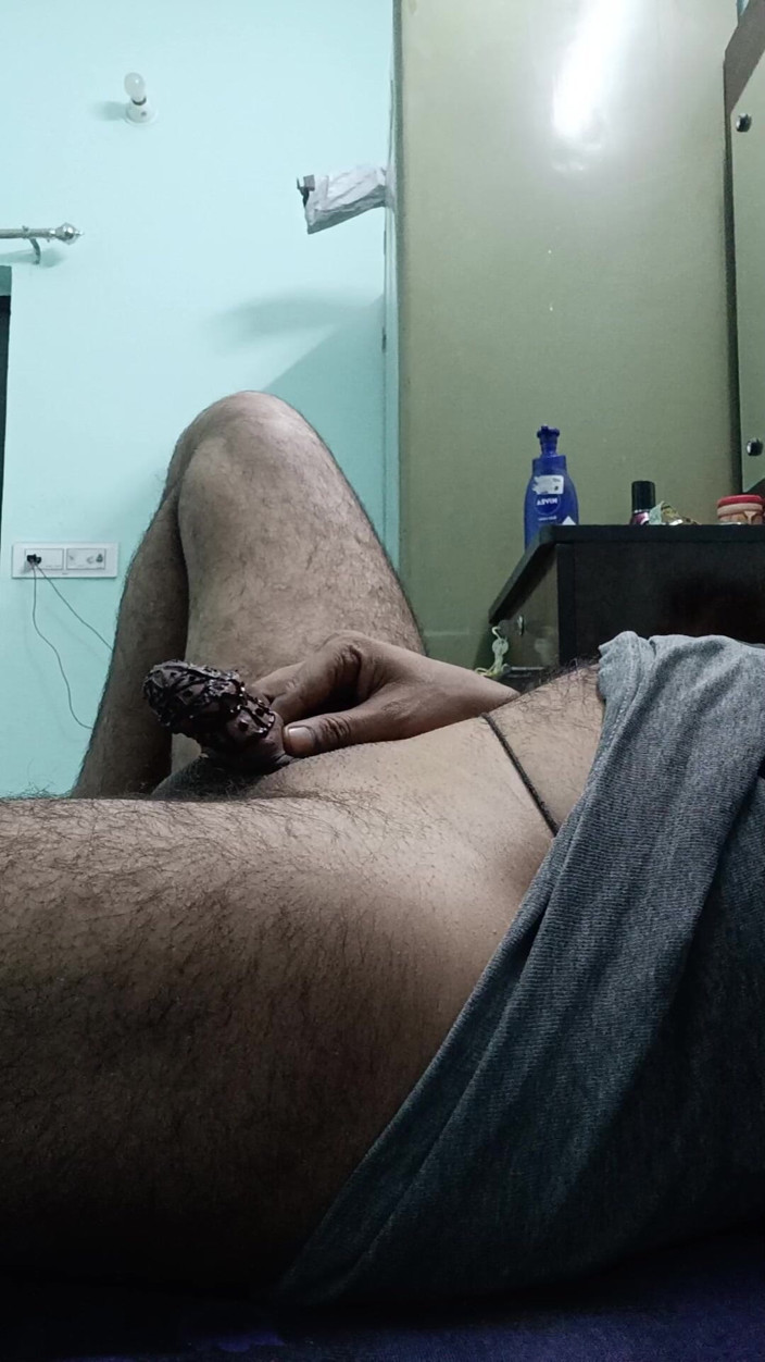 Rajasthani-old-lover: Hombre indio disfruta de la ducha y el sexo
