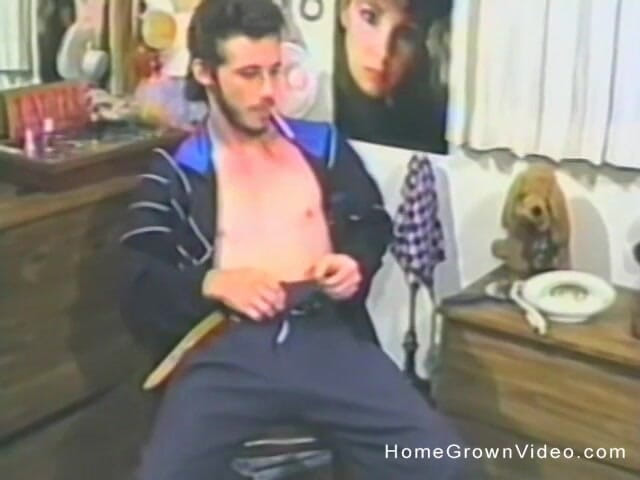 Homegrown Video: A Trashy Blonde Sucks Cock and Licks Ass