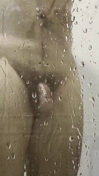 Rychlé sprchování Masturbat a Cumshot
