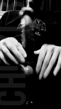 B&w Cock Play W/ Cumshot