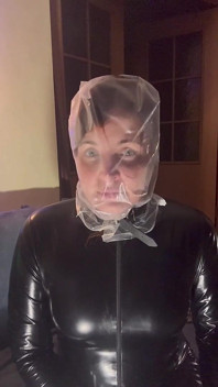 Tight Plastic Bag and Latex