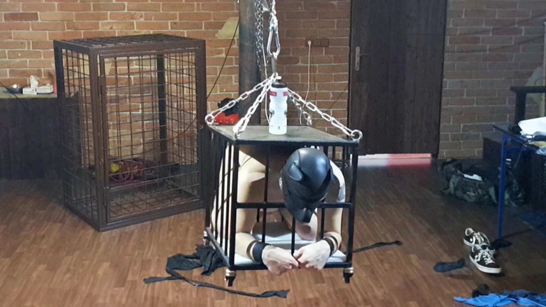 Master Drex: In a hanging cage