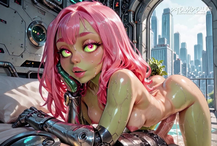 DreamDealer: Alyxa den främmande gudinnan visar dig runt i Cybertown - Ai...