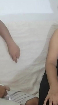 Found an Old Desi Woman Peeing Under Staircase and Punished 2