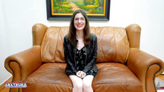 Brand New Amateurs: Part 1 of 2 submissive freaky MILF gets undressed for the camera...