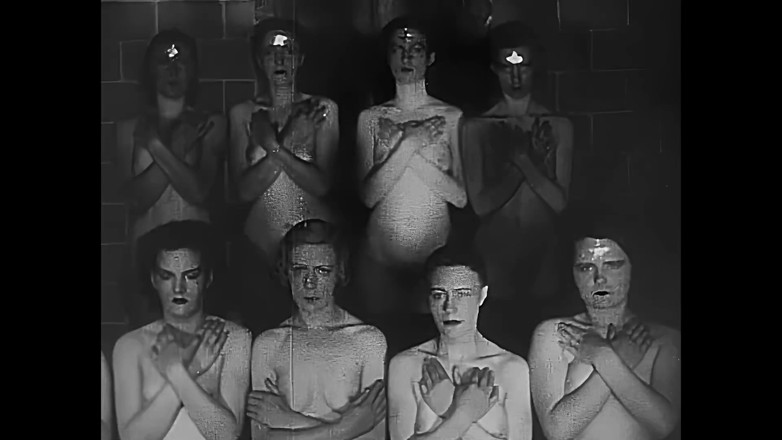 Vintage Erotic Archive: Messe Noire 1928 Obnoven tichý erotický film