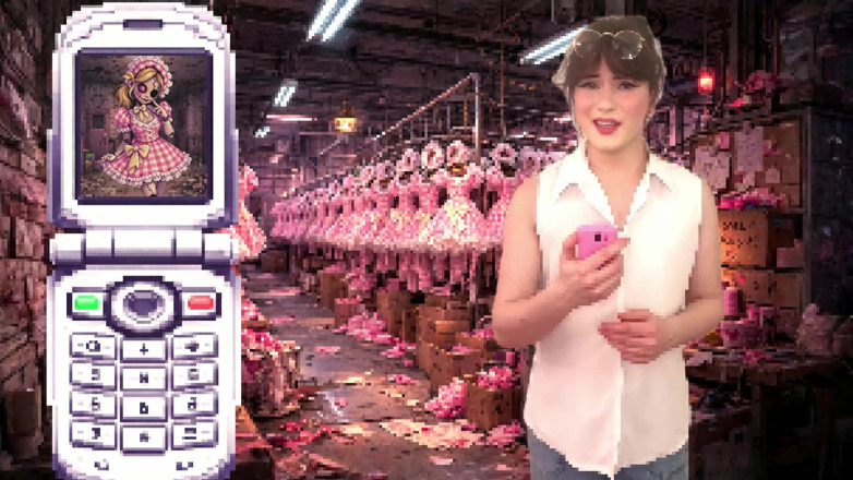 Natalie Napoli: La prissy sissy Dolly Factory