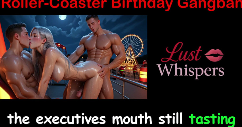 LustWhispers: Roller-coaster doğum günü grup seks - İngiliz seks hikayesi