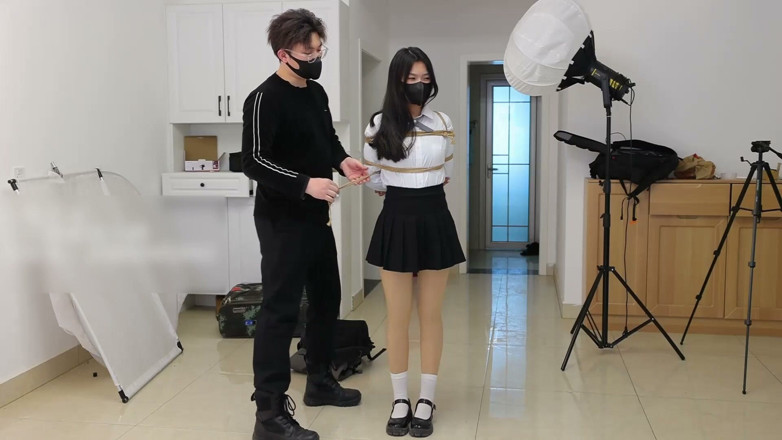 Asian bondage: The Rope Restraints of the Stocky Girlfriend, Experiencing the Ultimate...
