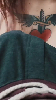Jeeh Suicide Fucked so Nasty My Cock with Her Big Tattooed Boobs Until I Cum All Over Her