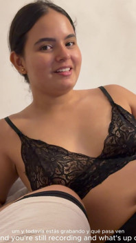 I Only Asked My Stepbrother Not to Show My Photos Anymore, I Cum