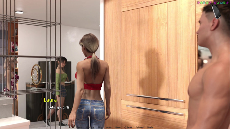 Porny Games: ชีวิตด้วยกันโดย Mr. Blackeyes - น้องสาวไม่แท้ที่แก่กว่าอยากได้ควยร่วมกัน 4