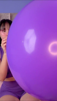 Minha bunda vs gigante ballon
