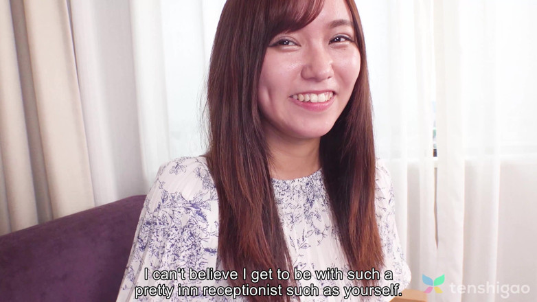 Tenshigao: Mimi Inamura Shows Us Her Shaved Pussy in Her First...