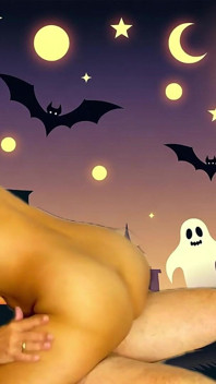 Hot Halloween Memories with Garabas and Olga