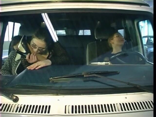 Radical Lesbian: 90s classic lesbians in car
