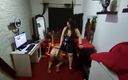 DOMINATRIX6: Sm fetisj liveshow deel 3-4