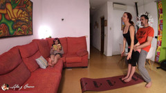 Cherry Lips: Jebanie mojego trenera jogi przed dziewczyną