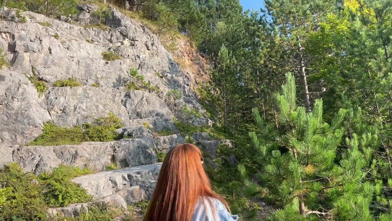 Yourfavecumslut: ตัวทำลายบ้านเดินเล่นในป่าแล้วโดนเย็ดโหดแตกคาป boobs