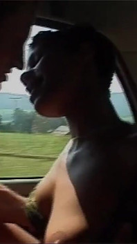 Hot Black Girl Gets Fucked by Two Strangers with Big Hard Cock Outdoors Full Movie in HD