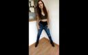 BeautifulGoldenBabe: Jeans and pantyhose wetting compilation