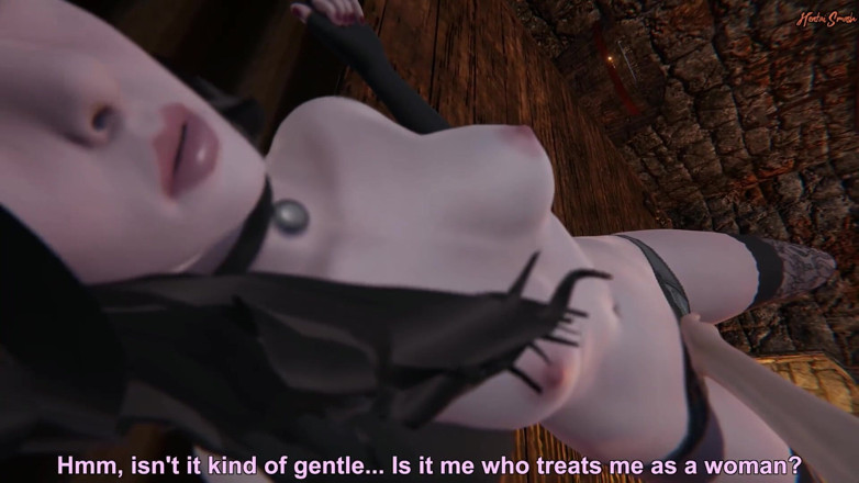 Hentai Smash: Sudut pandangan pertama kongkek Yennefer dari Vengerberg dan pancut ke...