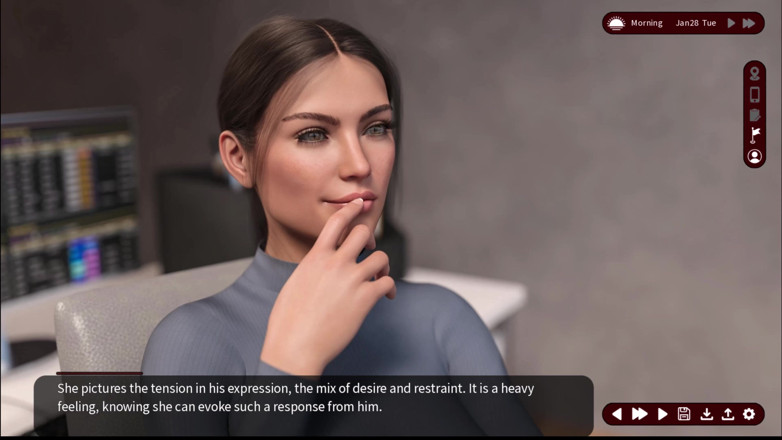 Johannes Gaming: Chuchotements de désir 21, Emma veut se faire fesser par Alex