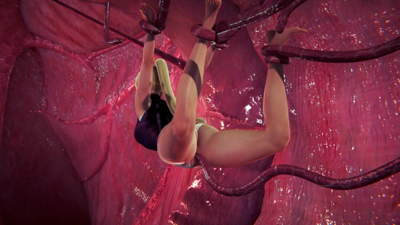 Waifu club 3D: Ino found strange things in a cave