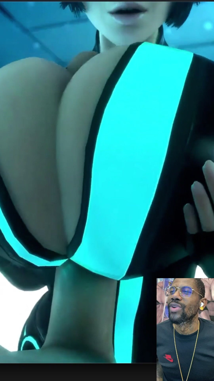 Good news media: 未来主义的大奶荡妇paizuri操一根鸡巴，直到他射在她的乳房和脸上