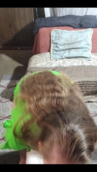 Masturbating on a Dildo