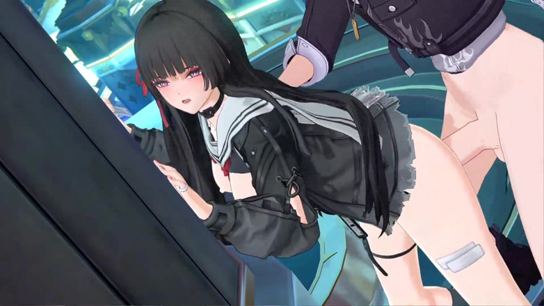 NSFWOtaku: 嵐の波 - チサとローバーの親密なセックスシーン - 3D変態アニメーション