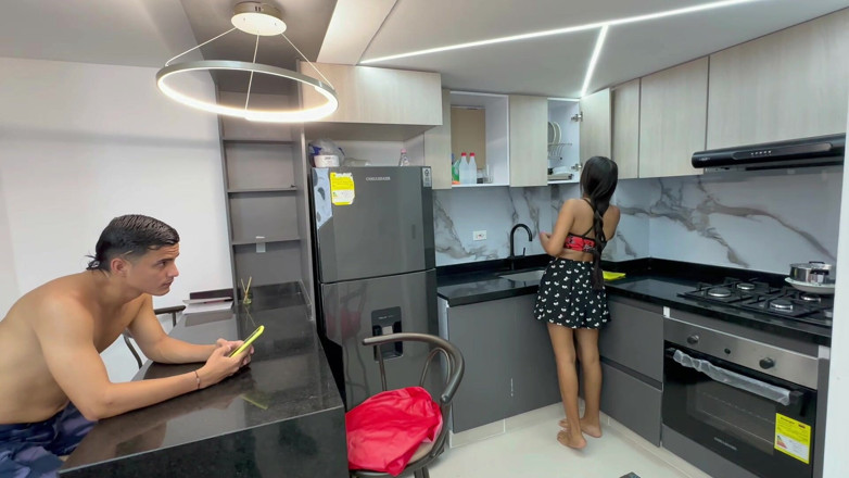 Sofia Yriky: My Shy Indian Stepsister Asks Me to Give Her All...
