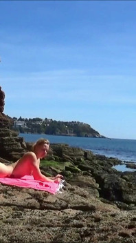Outdoor Bondage Dream - Bound, Gagged & Climaxing on the Beach