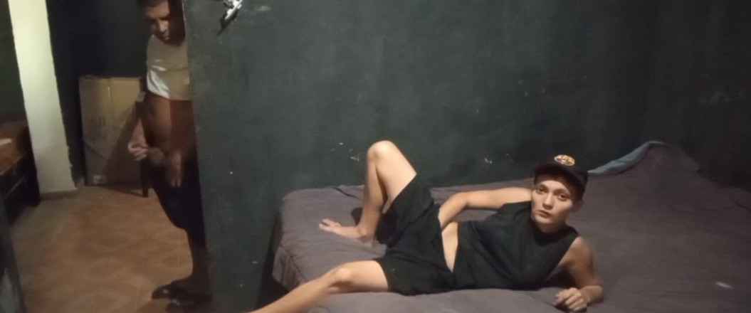 Sapatinha: I Caught a Dyke Touching Herself and Fucked Her in...