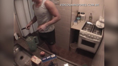 Amateurs videos: Man waits in kitchen to film sex with girlfriend who...