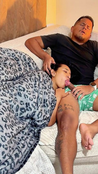 Stepmommy & Step-son Share a Couch