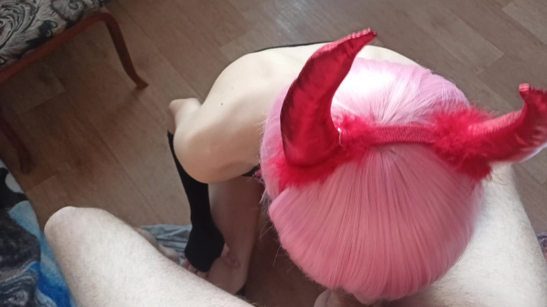 ArchiRusik: Éjaculation énorme, femboy