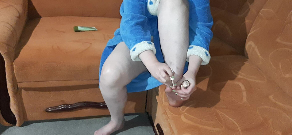 Vik_All: 새엄마 보지의 우발적 인 플래시