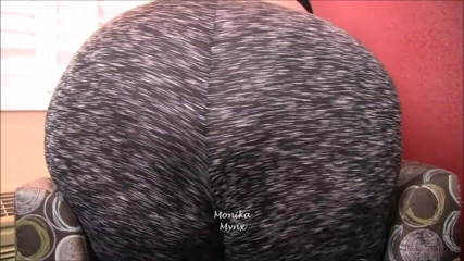 BBW Pleasures: SSBBW drżący tyłek w spandeksach