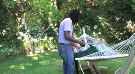 Black Jass: Wonderful ebony with round booty gets slammed after giving an...