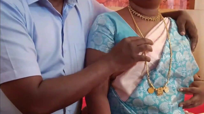 Luxmi Wife: Cuckold Husband Send Wife First Night with Boss -1