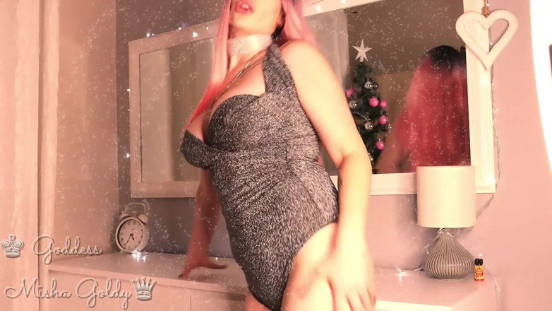 Goddess Misha Goldy: Hipnotizante instrucciones de paja! Arruinar o comer!