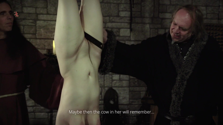 Inquisition and prison world: Mooin Witch vyčerpaná mléčná služebná je vytažena vzhůru nohama ke...