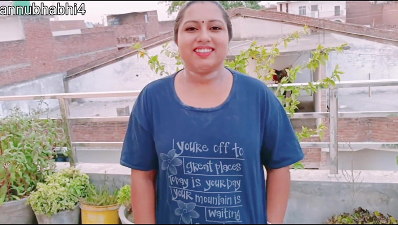 Annubhabhi4: Bini desi India berkongkek vioce Hindi yang jelas