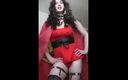 Anna Rios: Mischievous Villain Miss Ferrari Catches Our Superhero Megaman Into Her...