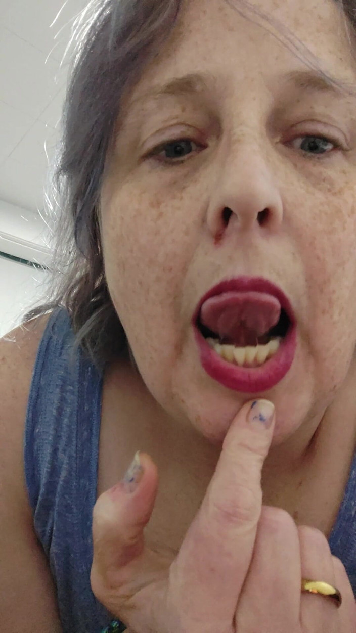 AngYourDirtyCanadian: Playing with My Tongue