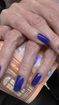My Long Blue Fingernails Make You Weak, JOI, Lady Victoria Valente